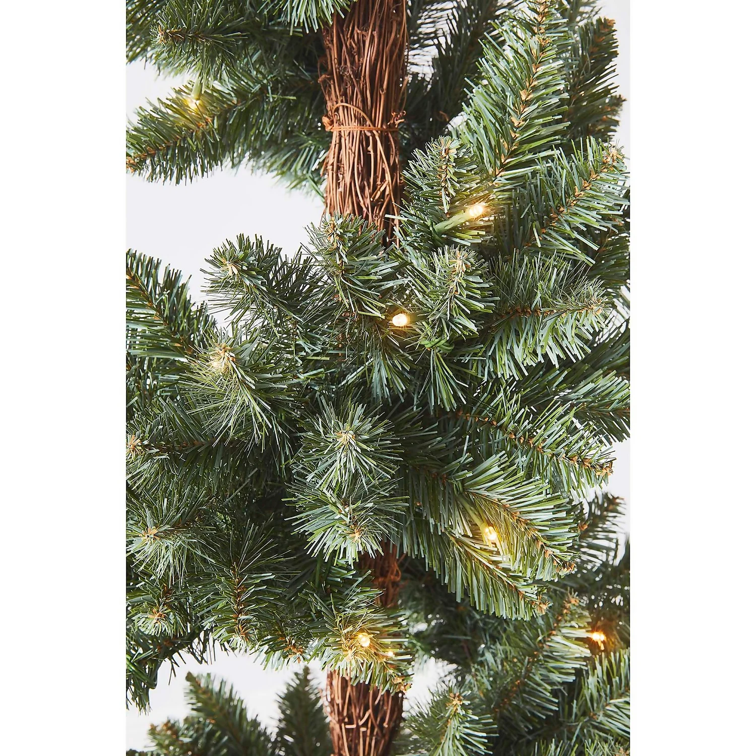 5ft Spiral Pre-lit Potted Christmas Tree 5 5ft Spiral Pre-lit Potted Christmas Tree - Image 3