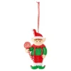 Clay Girl And Boy Elf Hanging Christmas Tree Decoration - Assortment -NON Outdoor Shop 12919372 1784884039826824