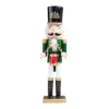 Green Wooden Nutcracker Christmas Decoration - 50cm 1 Green Wooden Nutcracker Christmas Decoration - 50cm -NON Outdoor Shop 12934052 1644884026735331