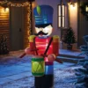 6ft Nutcracker Drummer Christmas Inflatable -NON Outdoor Shop 12937428 8875000869034901