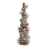 Red Berry & Cone Christmas Tree Decoration With Lights - 55cm 2 Red Berry & Cone Christmas Tree Decoration With Lights - 55cm -NON Outdoor Shop 12941019 1194884027916731