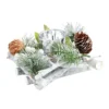 White Berry & Willow Tabletop Christmas Candle Holder - 15cm -NON Outdoor Shop 12941020 8604884028241895