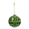 Deco Luxe Glass Christmas Tree Bauble - Green 2 Deco Luxe Glass Christmas Tree Bauble - Green -NON Outdoor Shop 12941351 1704884034526097
