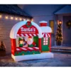 6ft Santa's Workshop Christmas Inflatable 1 6ft Santa's Workshop Christmas Inflatable -NON Outdoor Shop 12945702 1324884253541931