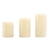 3 LED Christmas Pillar Candles - White (Battery Operated) -NON Outdoor Shop 12945709 2084884253460529
