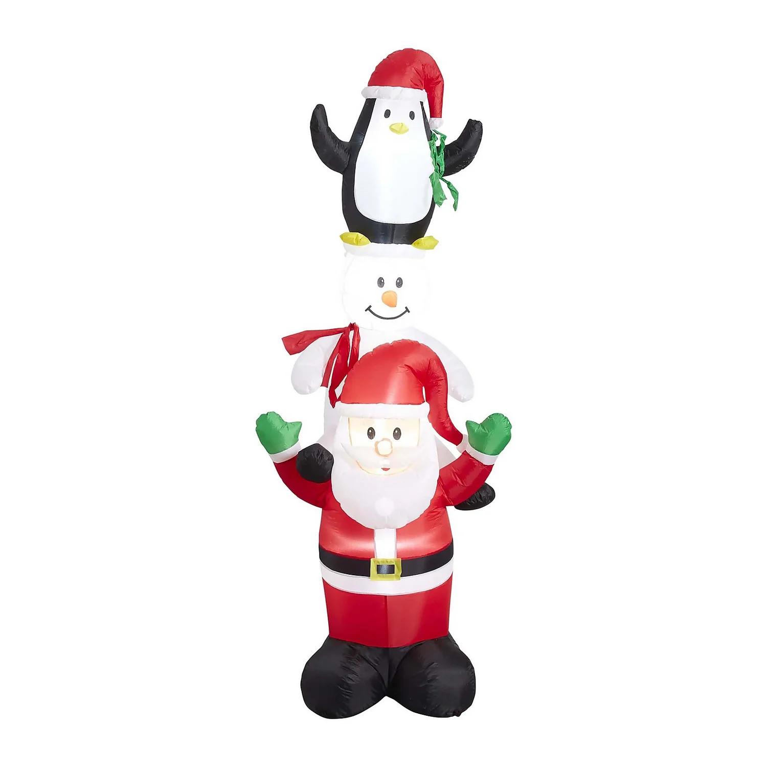 9ft Santa And Friends Christmas Inflatable 4 9ft Santa And Friends Christmas Inflatable - Image 2