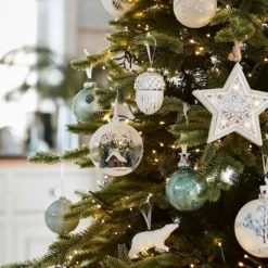 Hanging Star Christmas Tree Decoration (Battery Operated) 5 Hanging Star Christmas Tree Decoration (Battery Operated) -NON Outdoor Shop 12969361 5634884460297461