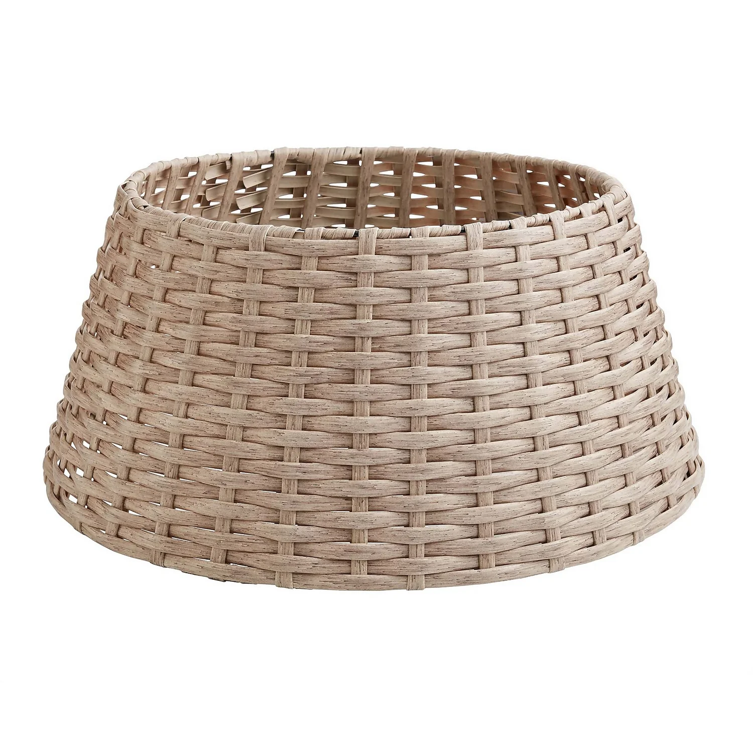 Natural Circular Christmas Tree Skirt - 56cm 3 Natural Circular Christmas Tree Skirt - 56cm