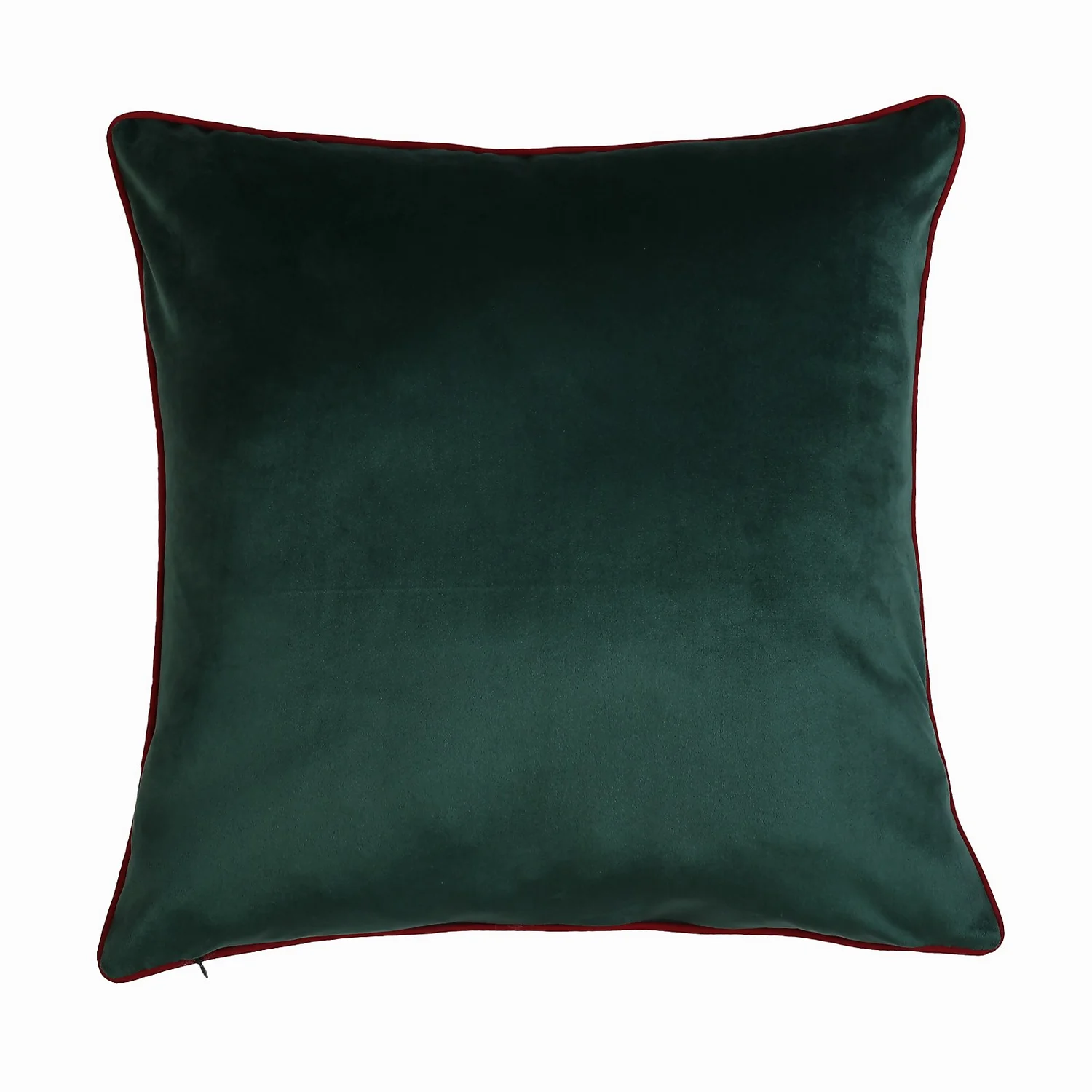 Father Christmas Cushion - Forest Green - 45x45cm 4 Father Christmas Cushion - Forest Green - 45x45cm - Image 2