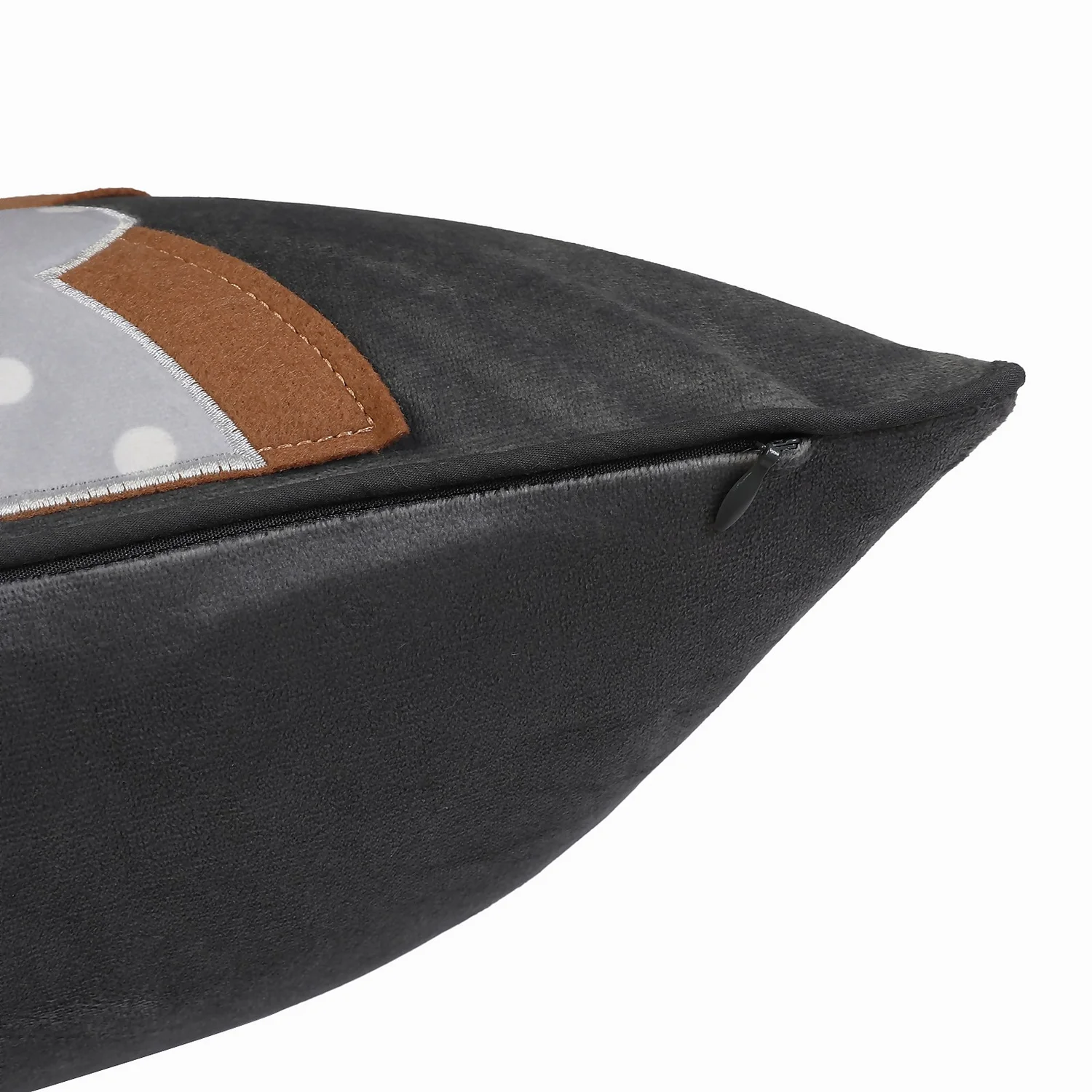 Reindeer Cushion With Pom Pom Nose - 45x45cm 5 Reindeer Cushion With Pom Pom Nose - 45x45cm - Image 3