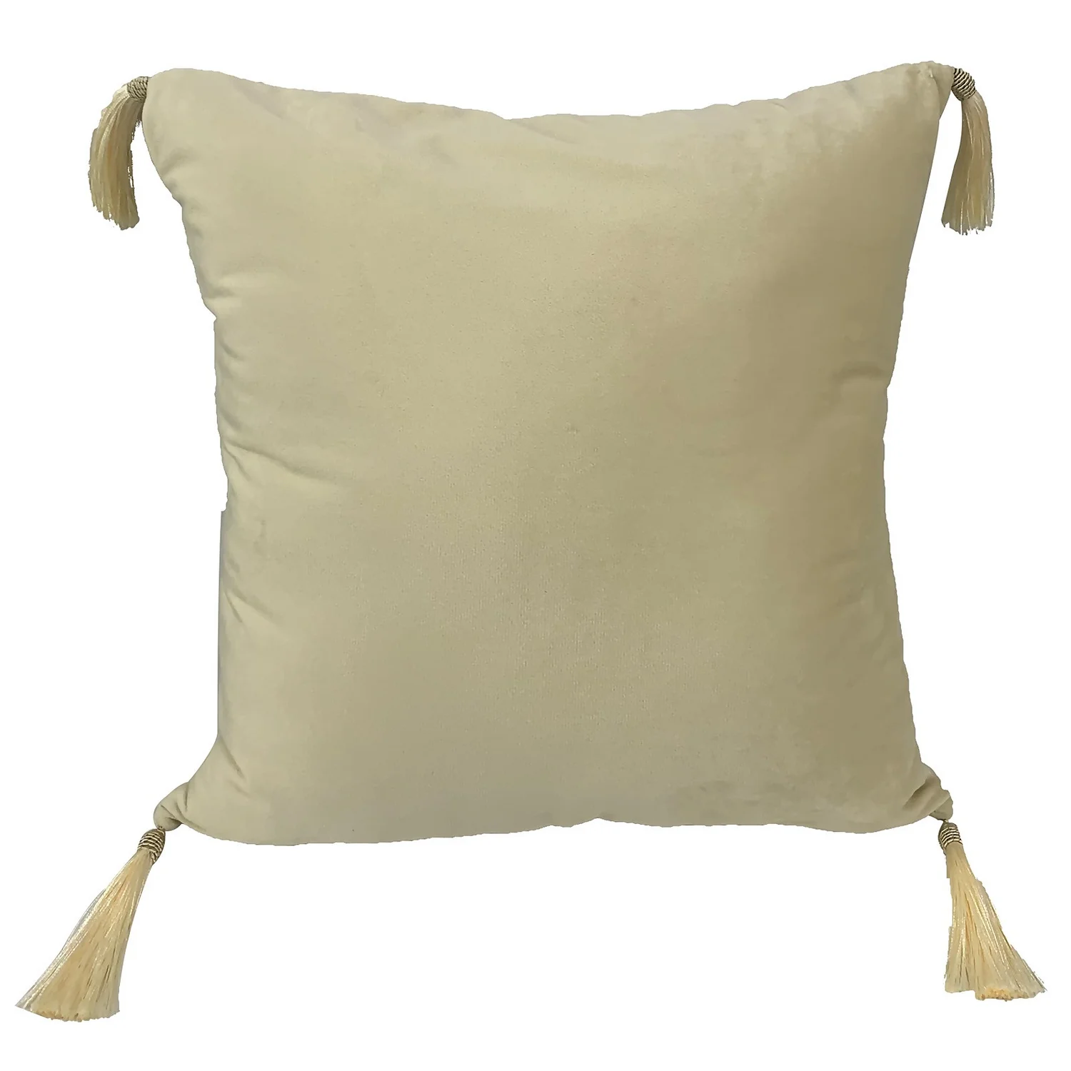 Star Quilted Cushion - Champagne - 43x43cm 5 Star Quilted Cushion - Champagne - 43x43cm - Image 3