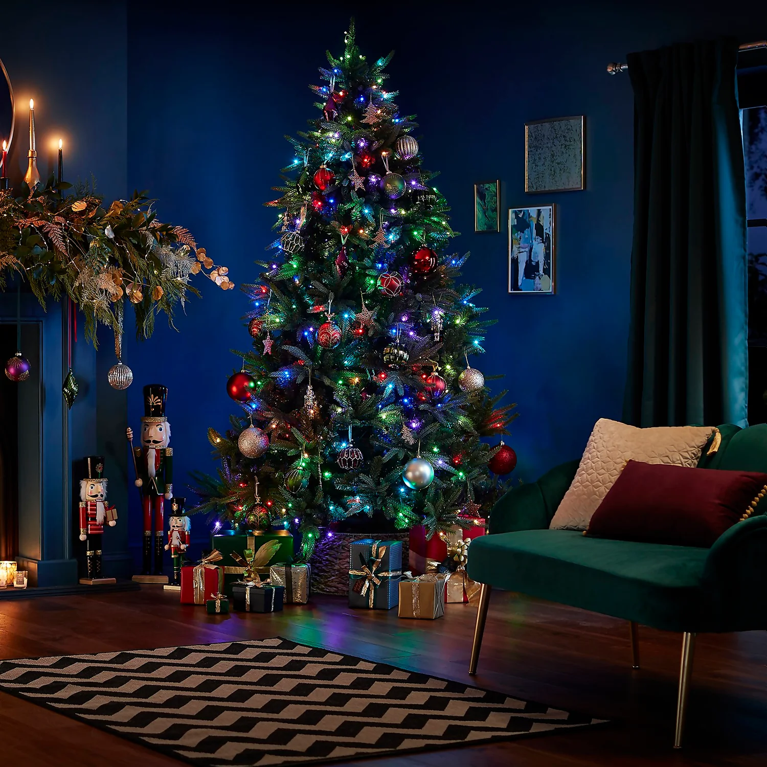 Star Quilted Cushion - Champagne - 43x43cm 4 Star Quilted Cushion - Champagne - 43x43cm - Image 2