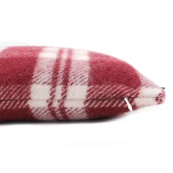 Country Living Wool Grid Check - 30x50cm - Cranberry -NON Outdoor Shop 13151469 1694909617213132