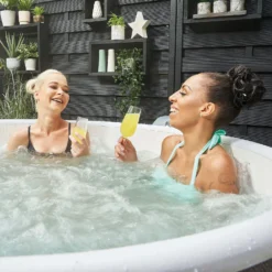 CleverSpa St Ives 5 Person Drop Stitch Hot Tub With W-Fi-enabled CleverLink App & Halo LED Light 14 CleverSpa St Ives 5 Person Drop Stitch Hot Tub With W-Fi-enabled CleverLink App & Halo LED Light -NON Outdoor Shop 13176136 1154924483628796