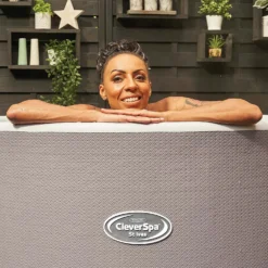 CleverSpa St Ives 5 Person Drop Stitch Hot Tub With W-Fi-enabled CleverLink App & Halo LED Light 13 CleverSpa St Ives 5 Person Drop Stitch Hot Tub With W-Fi-enabled CleverLink App & Halo LED Light -NON Outdoor Shop 13176136 5154924483597347