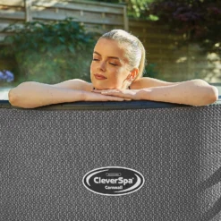 CleverSpa Cornwall 7 Person Drop Stitch Hot Tub With Wi-Fi-enabled CleverLink App & Halo LED Light 13 CleverSpa Cornwall 7 Person Drop Stitch Hot Tub With Wi-Fi-enabled CleverLink App & Halo LED Light -NON Outdoor Shop 13176137 1774924483108359