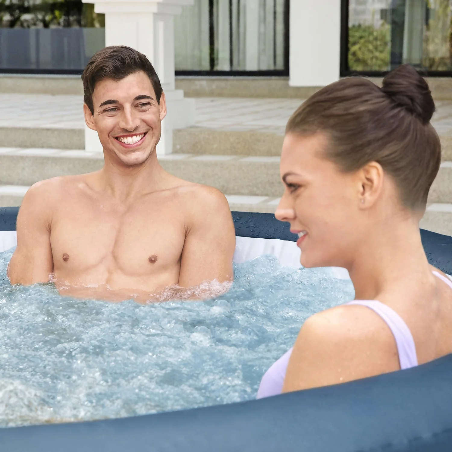 Lay-z Spa Lay-Z-Spa Milan Airjet Plus™ Hot Tub (4-6 Person) 10 Lay-z Spa Lay-Z-Spa Milan Airjet Plus™ Hot Tub (4-6 Person) - Image 8