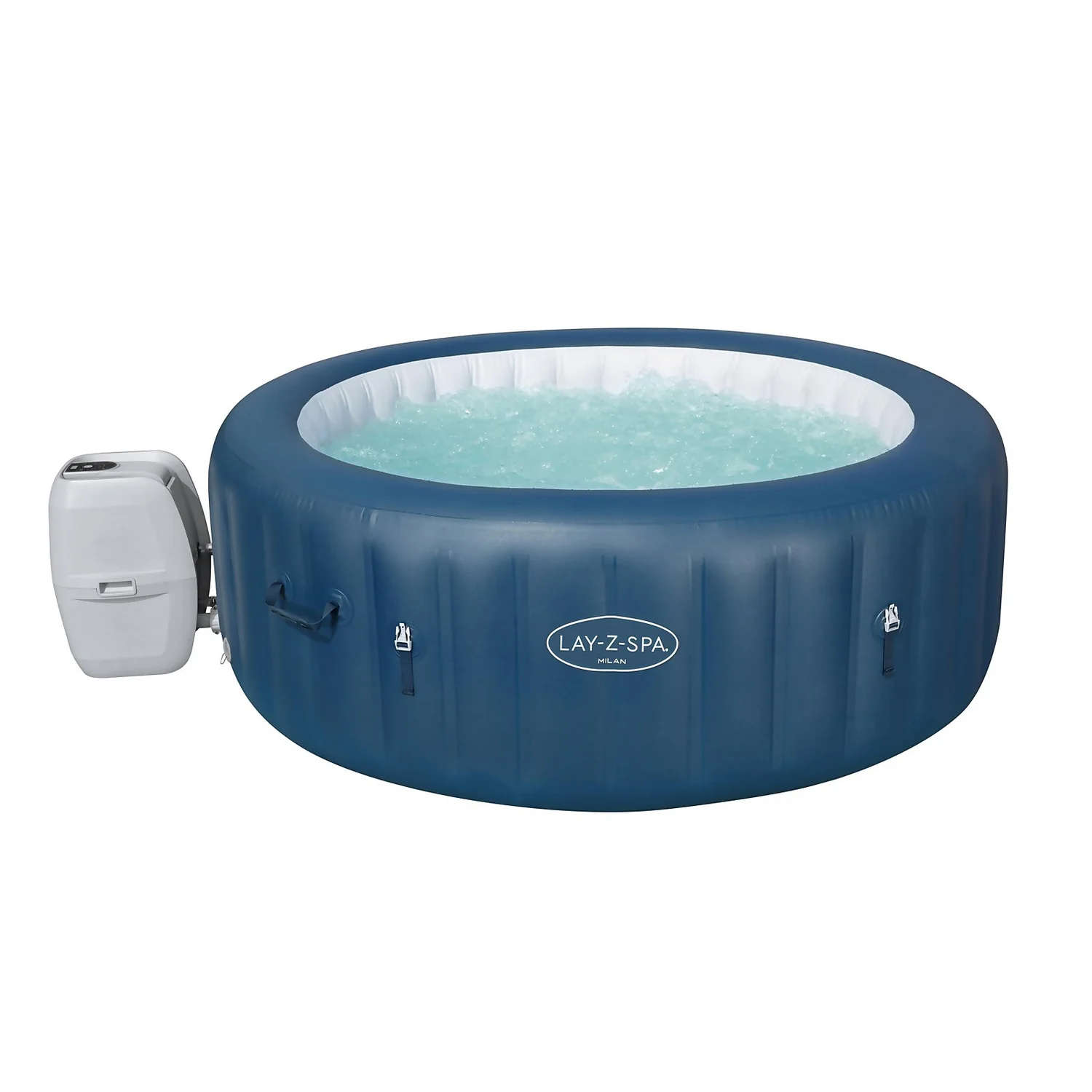 Lay-z Spa Lay-Z-Spa Milan Airjet Plus™ Hot Tub (4-6 Person) 3 Lay-z Spa Lay-Z-Spa Milan Airjet Plus™ Hot Tub (4-6 Person)