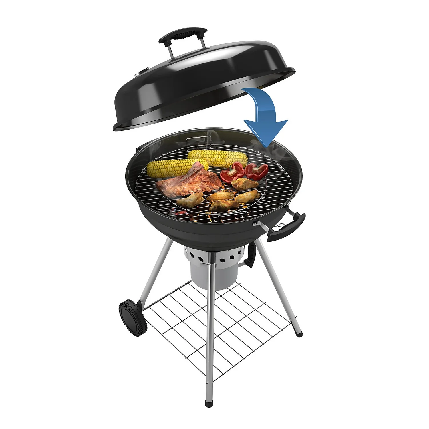 Fornetto Explorer Charcoal Grill With 52cm Grill 7 Fornetto Explorer Charcoal Grill With 52cm Grill - Image 5
