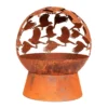 La Hacienda Oxidised Fire Globe - Rust -NON Outdoor Shop 13253014 3034929940474650