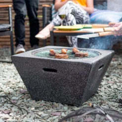 La Hacienda Pyrrhus Firepit - Black -NON Outdoor Shop 13253015 1424929938311125