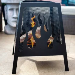 La Hacienda Vesta Fire Basket - Black 17 La Hacienda Vesta Fire Basket - Black -NON Outdoor Shop 13253016 1344929940663266