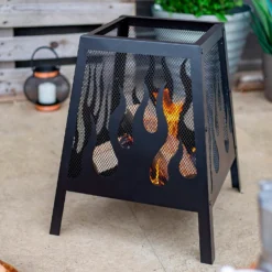 La Hacienda Vesta Fire Basket - Black 15 La Hacienda Vesta Fire Basket - Black -NON Outdoor Shop 13253016 1514929940574628