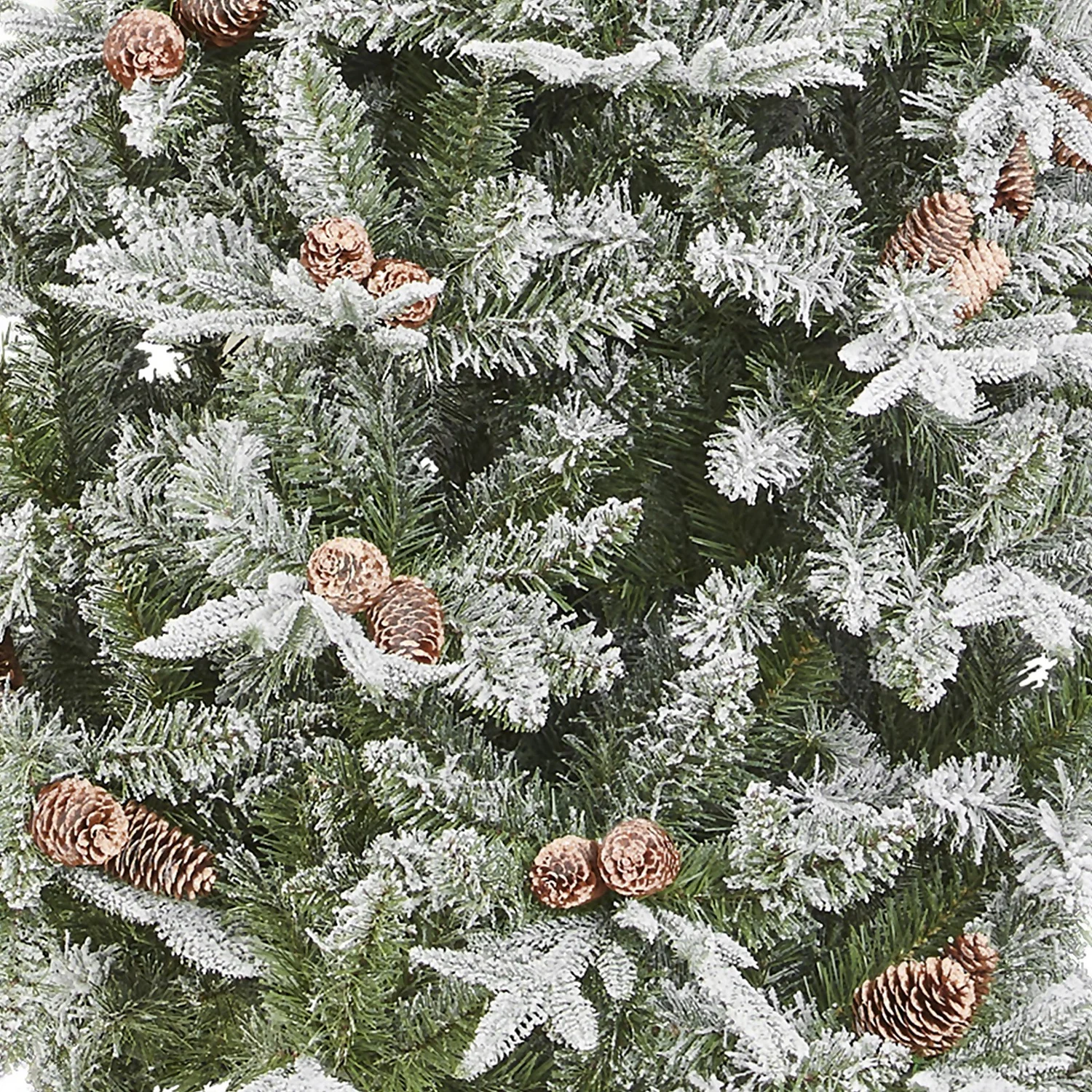 7ft Verbier Snowy Artificial Christmas Tree 6 7ft Verbier Snowy Artificial Christmas Tree - Image 4