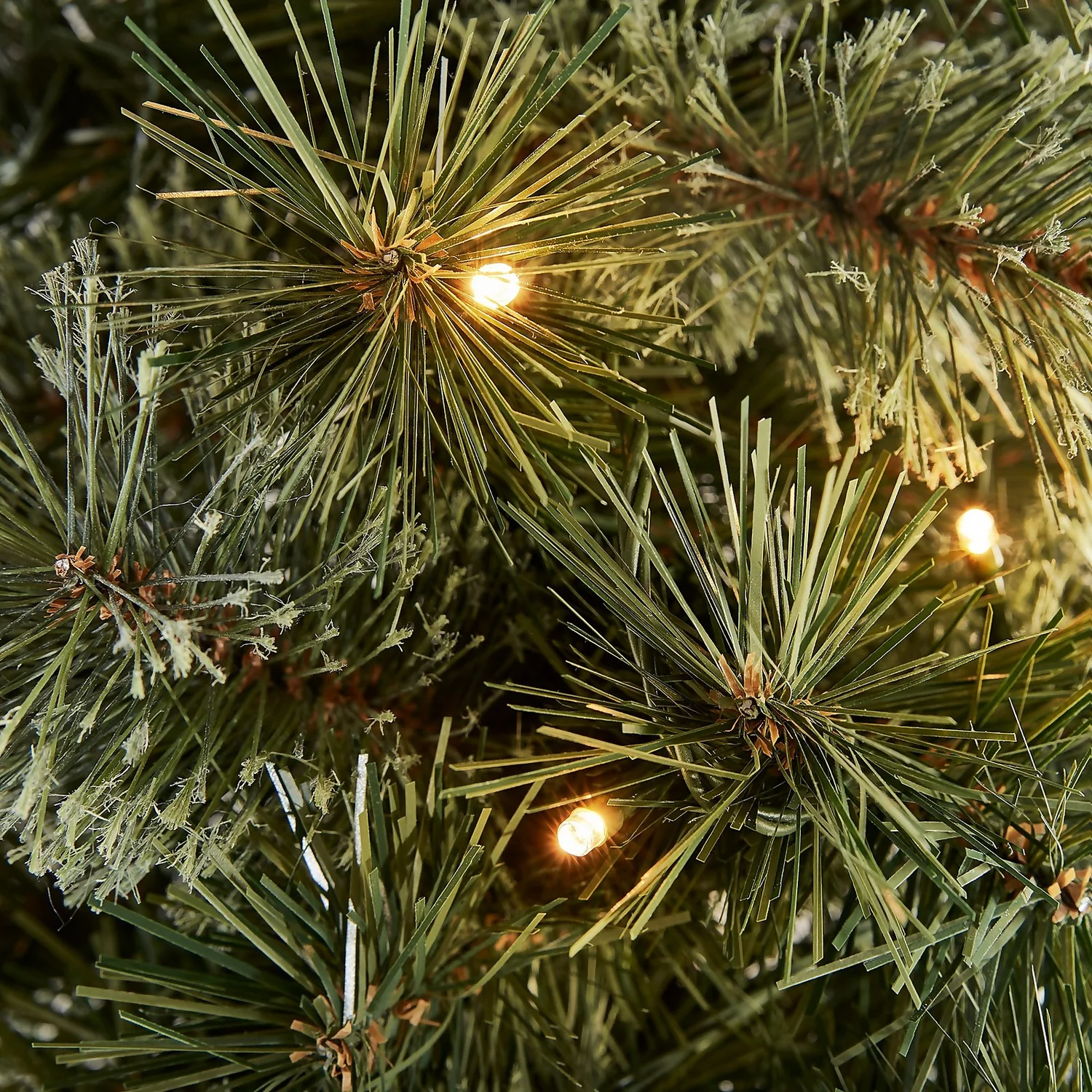 5ft Cashmere Potted Pre-lit Artificial Christmas Tree 5 5ft Cashmere Potted Pre-lit Artificial Christmas Tree - Image 3