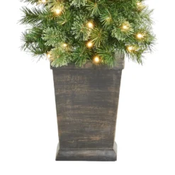 5ft Cashmere Potted Pre-lit Artificial Christmas Tree 12 5ft Cashmere Potted Pre-lit Artificial Christmas Tree -NON Outdoor Shop 13675460 5564991307565926