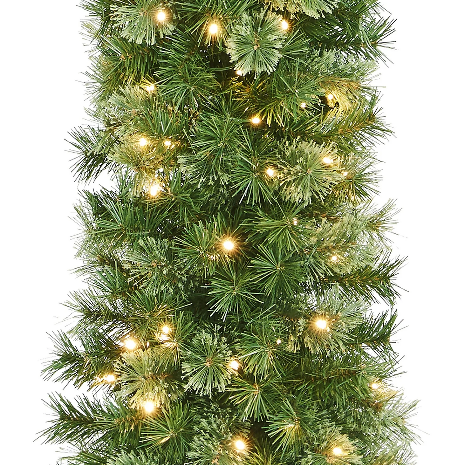 5ft Cashmere Potted Pre-lit Artificial Christmas Tree 6 5ft Cashmere Potted Pre-lit Artificial Christmas Tree - Image 4