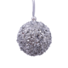 Silver Sequin Christmas Tree Bauble - 100mm 2 Silver Sequin Christmas Tree Bauble - 100mm -NON Outdoor Shop 13700365 7714984312932318