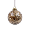 Gold & Silver Foil Christmas Tree Bauble - 90mm 2 Gold & Silver Foil Christmas Tree Bauble - 90mm -NON Outdoor Shop 13700370 2114984497362535