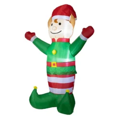 6ft Elf Christmas Inflatable 13 6ft Elf Christmas Inflatable -NON Outdoor Shop 13700642 1174966107912021
