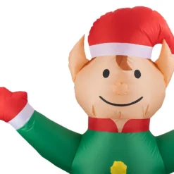 6ft Elf Christmas Inflatable 11 6ft Elf Christmas Inflatable -NON Outdoor Shop 13700642 1244966107829602