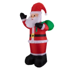 6ft Santa With Sack Christmas Inflatable 14 6ft Santa With Sack Christmas Inflatable -NON Outdoor Shop 13700643 1164966107880620