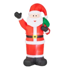 6ft Santa With Sack Christmas Inflatable 11 6ft Santa With Sack Christmas Inflatable -NON Outdoor Shop 13700643 1634966107733296