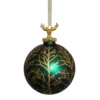 Green Forest Stag Glass Christmas Tree Bauble - 90mm 2 Green Forest Stag Glass Christmas Tree Bauble - 90mm -NON Outdoor Shop 13711119 1554985909221776