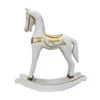 White & Gold Wooden Rocking Horse Christmas Decoration 1 White & Gold Wooden Rocking Horse Christmas Decoration -NON Outdoor Shop 13714916 1144984568859687