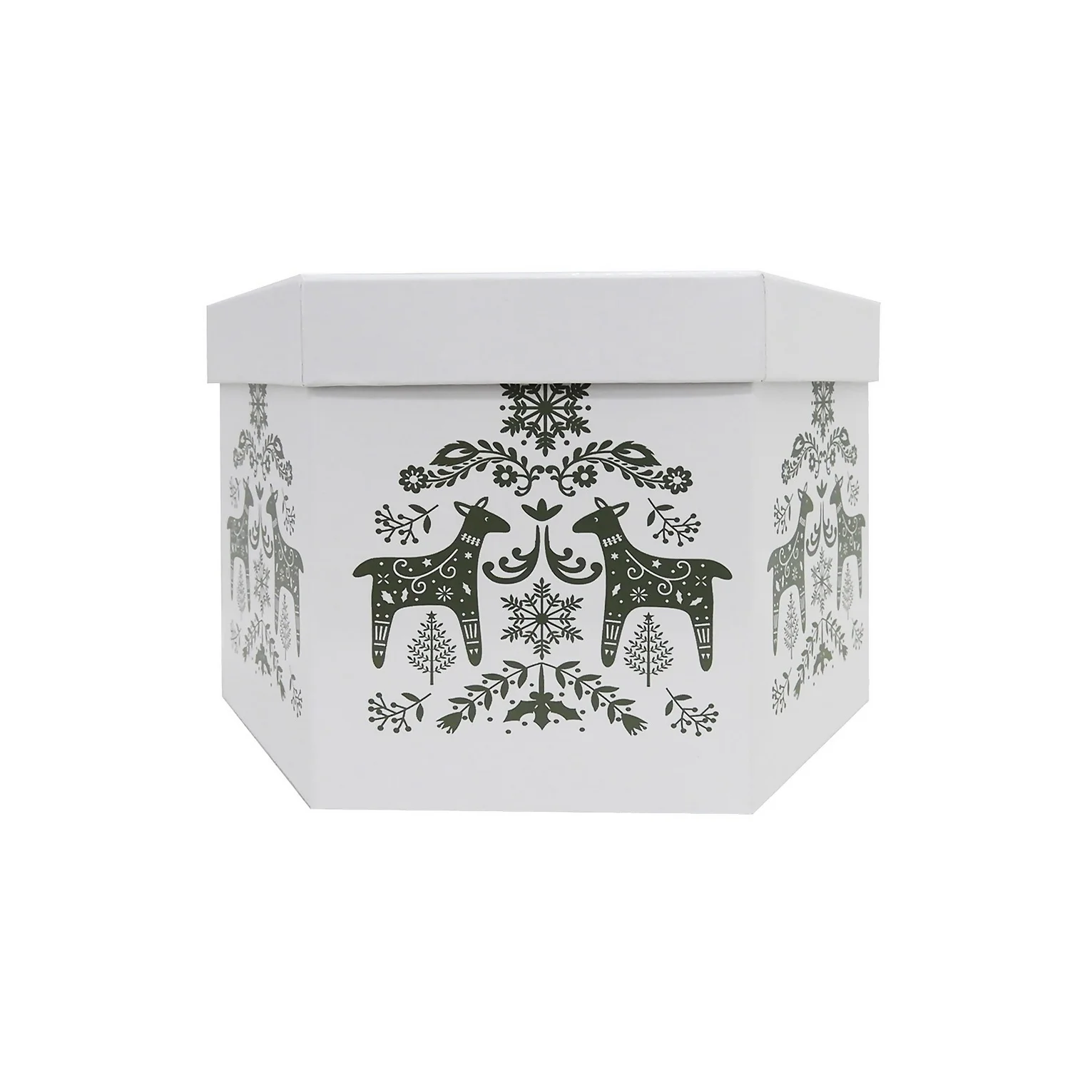 Reindeer Decoupage Christmas Tree Bauble Pack 6 Reindeer Decoupage Christmas Tree Bauble Pack - Image 4