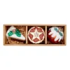 Festive Food Glass Christmas Tree Decoration Set - Pack Of 3 1 Festive Food Glass Christmas Tree Decoration Set - Pack Of 3 -NON Outdoor Shop 13715878 1434984563118413