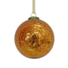 Copper Mercury Glass Christmas Tree Bauble - 90mm -NON Outdoor Shop 13715888 1014984563209373