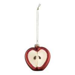 Festive Fruit Glass Christmas Tree Decoration Set - Pack Of 3 9 Festive Fruit Glass Christmas Tree Decoration Set - Pack Of 3 -NON Outdoor Shop 13715890 1054984563263427