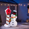 6ft Snowman With Lamp Christmas Inflatable 1 6ft Snowman With Lamp Christmas Inflatable -NON Outdoor Shop 13720583 7524982767377864