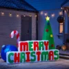6ft Merry Christmas Inflatable -NON Outdoor Shop 13720584 2354983733455747