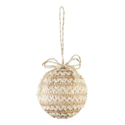 Natural String Christmas Tree Bauble - Assortment