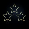 Neon Star LED Christmas Stake Lights - Pack Of 3 -NON Outdoor Shop 13733817 1924982754569931