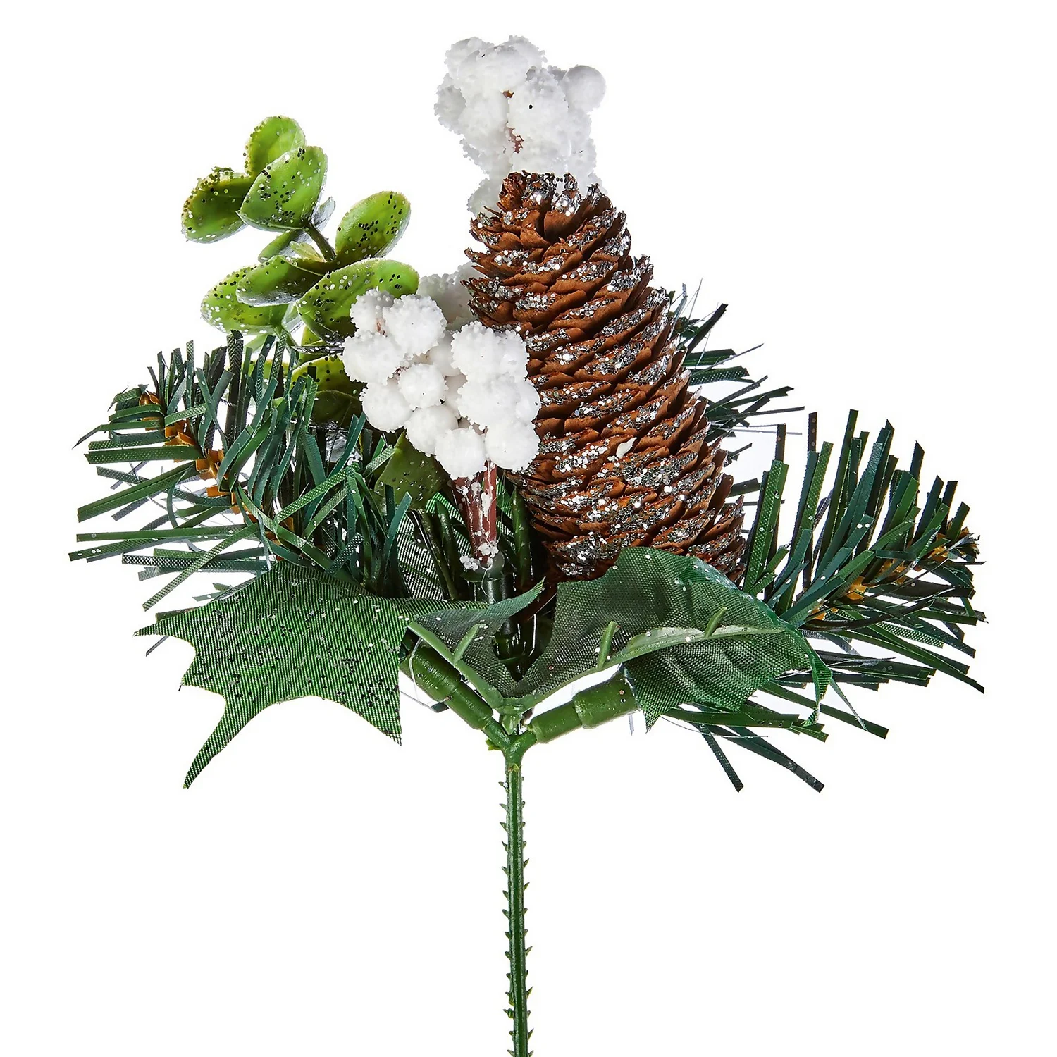 Eucalyptus & Cone Floristry Pick - 18cm 3 Eucalyptus & Cone Floristry Pick - 18cm