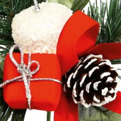 Red & White Apple And Parcel Floristry Pick - 16cm 6 Red & White Apple And Parcel Floristry Pick - 16cm -NON Outdoor Shop 13760553 1384984276096134