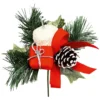 Red & White Apple And Parcel Floristry Pick - 16cm -NON Outdoor Shop 13760553 1804984276061649